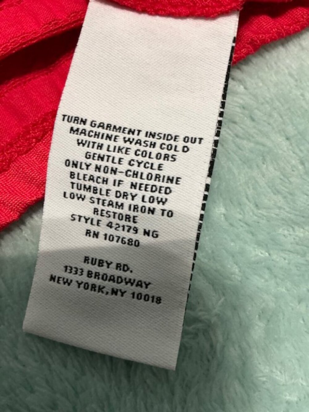 Ladies Ruby Rd. Top - Size XL - Picture 4 of 5